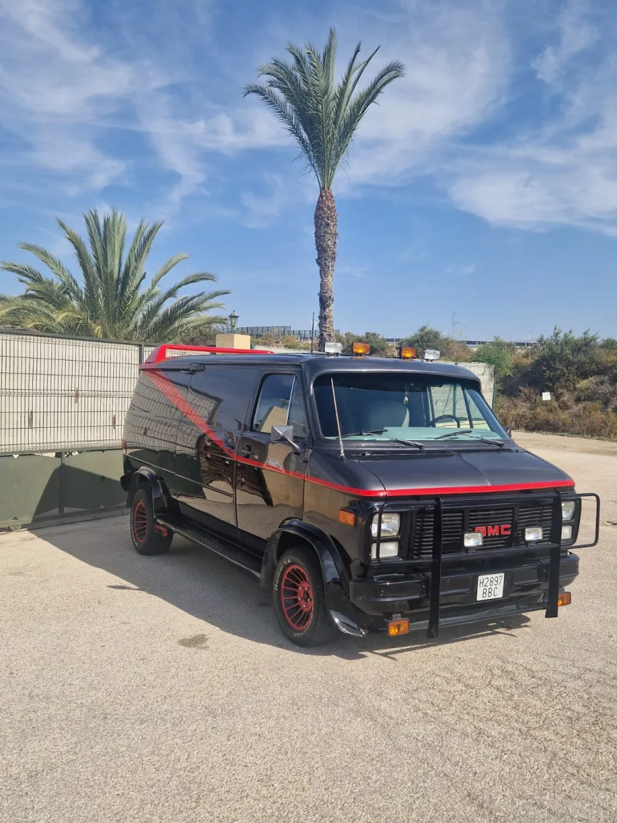 The A-Team van ready for an airport transfer on the Costa Blanca